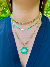 Load image into Gallery viewer, 14kg XL Malachite and Diamond Starburst