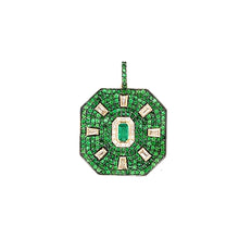 Load image into Gallery viewer, 14kg Emerald and Diamond Octagon
