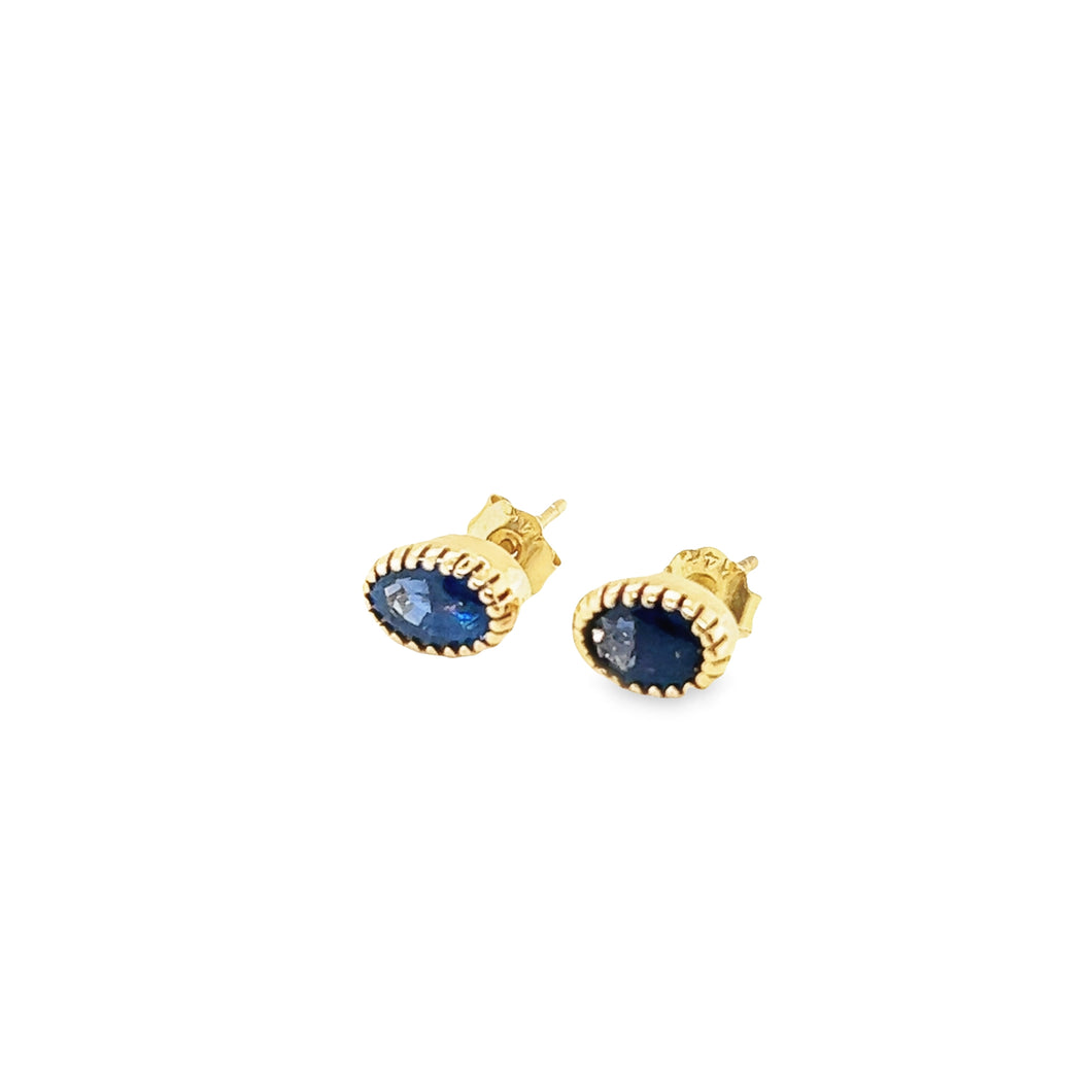 14kg and Sapphire Studs