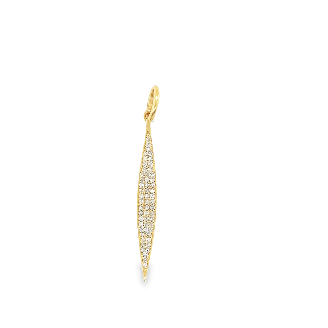 14kg Diamond Spike Pendant