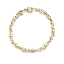 Load image into Gallery viewer, 14kg Twisted Barrel Link Bracelet
