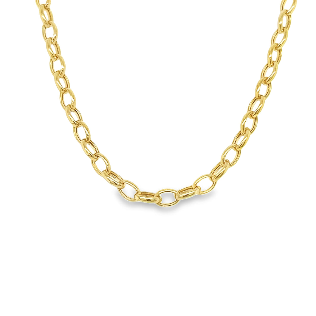 14kg Oval Rolo Link Chain
