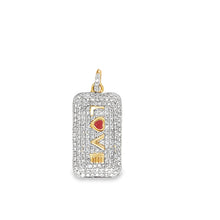 Load image into Gallery viewer, 14kg Love Diamond Dog Tag
