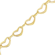 Load image into Gallery viewer, 14kg Heart Link Bracelet
