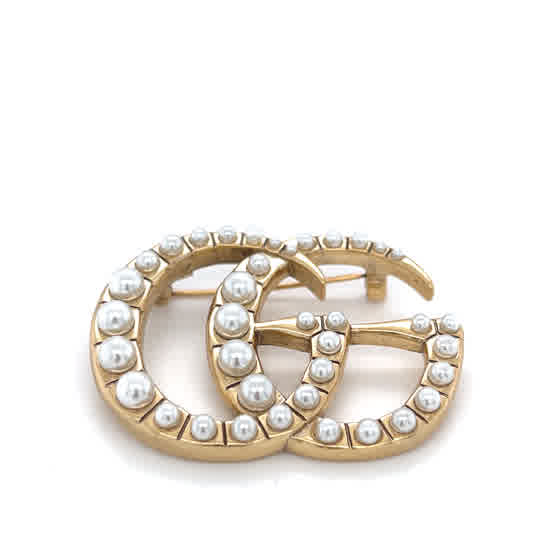 Vintage Gucci GG Brooch