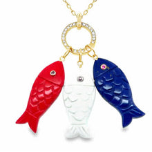 Load image into Gallery viewer, Semi Precious stone Hand Carved Fish
