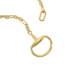 Load image into Gallery viewer, XL Horsebit Pendant Necklace
