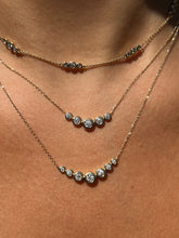 Load image into Gallery viewer, Bezel Set Diamond Layering Necklace
