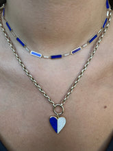 Load image into Gallery viewer, 14kg Lapis and Diamond Heart
