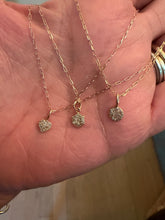Load image into Gallery viewer, 14kg and Diamond Petite Pendants

