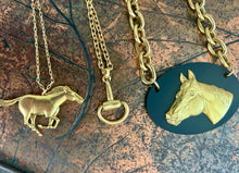 Load image into Gallery viewer, 14kg Dipped Flying Horse Necklace
