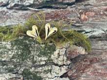 Load image into Gallery viewer, 14kg Dipped Large Heart Earrings
