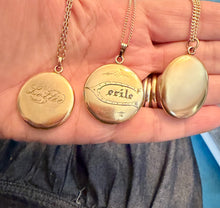 Load image into Gallery viewer, 14kg Filled Vintage Locket
