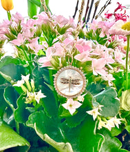 Load image into Gallery viewer, 14kg Mother of Pearl and White Diamond Dragonfly
