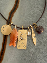 Load image into Gallery viewer, Carnelian Carved Fish Pendant
