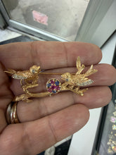 Load image into Gallery viewer, 14kg Vintage Love Birds Pendant
