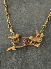 Load image into Gallery viewer, 14kg Vintage Love Birds Pendant
