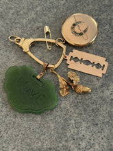 Load image into Gallery viewer, 14kg filled and Jade Large Carved Love Pendant
