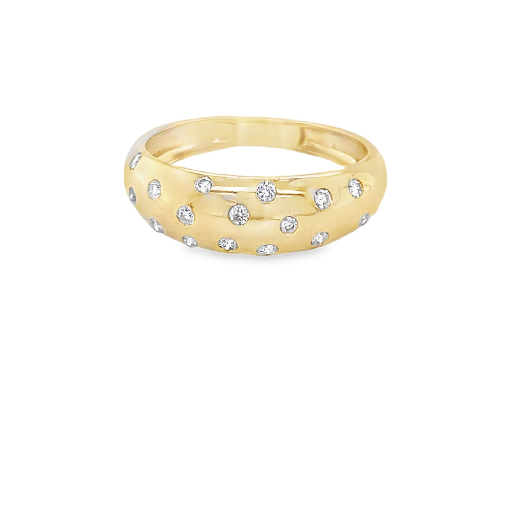 14kg Diamond Dottie Ring