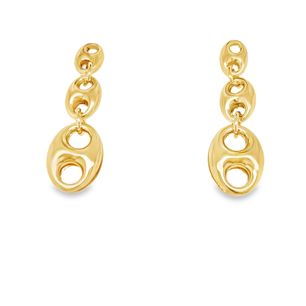 14k gold filled Mariner Triple Drop