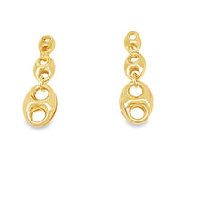 Load image into Gallery viewer, 14k gold filled Mariner Triple Drop
