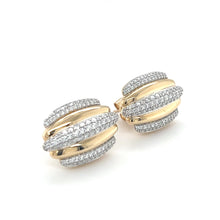 Load image into Gallery viewer, 14kg Vintage Inspired Toi et Moi Earrings

