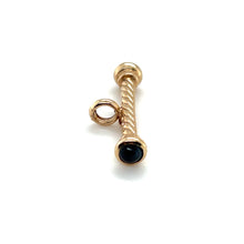 Load image into Gallery viewer, 14kg and Black Star Sapphire Toggel

