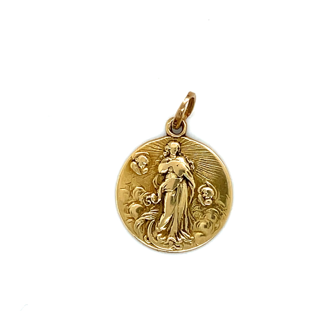 18kg Vintage Mother of Mary Pendant