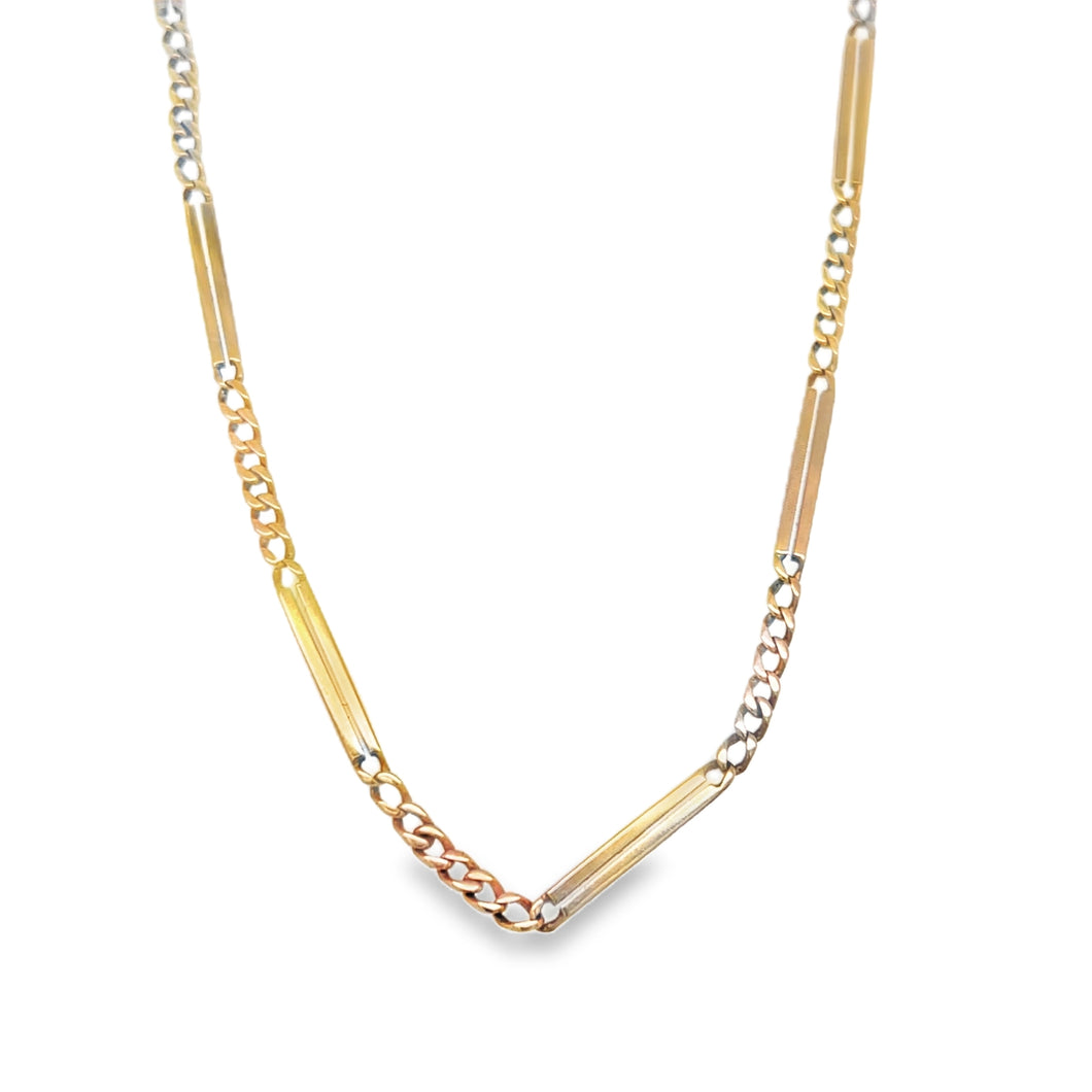 14kg Vintage Curb and Flat link Chain