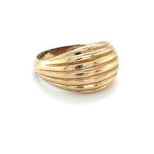 Load image into Gallery viewer, 14kg Vintage Ribbed Dome Ring
