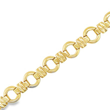 Load image into Gallery viewer, 14kg Greek Link Vintage Bracelet
