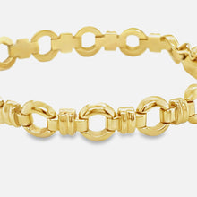 Load image into Gallery viewer, 14kg Greek Link Vintage Bracelet
