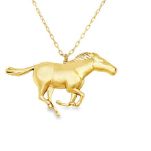Load image into Gallery viewer, 14kg Dipped Flying Horse Necklace
