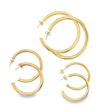 Load image into Gallery viewer, 14k Gold Filled Hoops
