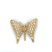 Load image into Gallery viewer, 14kg and Diamond Vintage Butterfly
