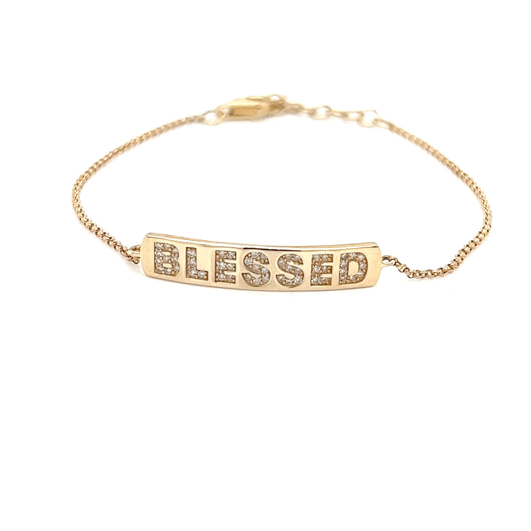 Blessed 14kg and Diamond Bracelets