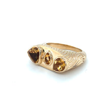 Load image into Gallery viewer, 14kg and Citrine Ring
