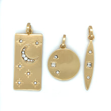 Load image into Gallery viewer, Gold Dipped Vintage Style Pendants
