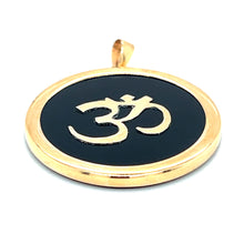 Load image into Gallery viewer, 14kg Onyx Om Pendant
