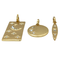 Load image into Gallery viewer, Gold Dipped Vintage Style Pendants

