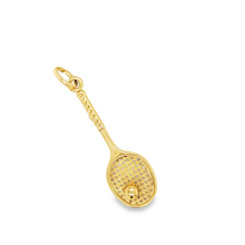 Load image into Gallery viewer, 14kg Tennis Racket and Ball Charm
