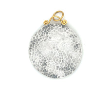 Load image into Gallery viewer, 24kg Diamond and Silver Owl Pendant
