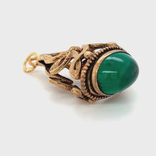 Load and play video in Gallery viewer, 14kg Green Fob Pendant
