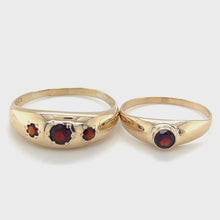 Load and play video in Gallery viewer, 9kg Vintage Ruby Rings
