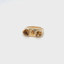 Load and play video in Gallery viewer, 14kg and Citrine Ring
