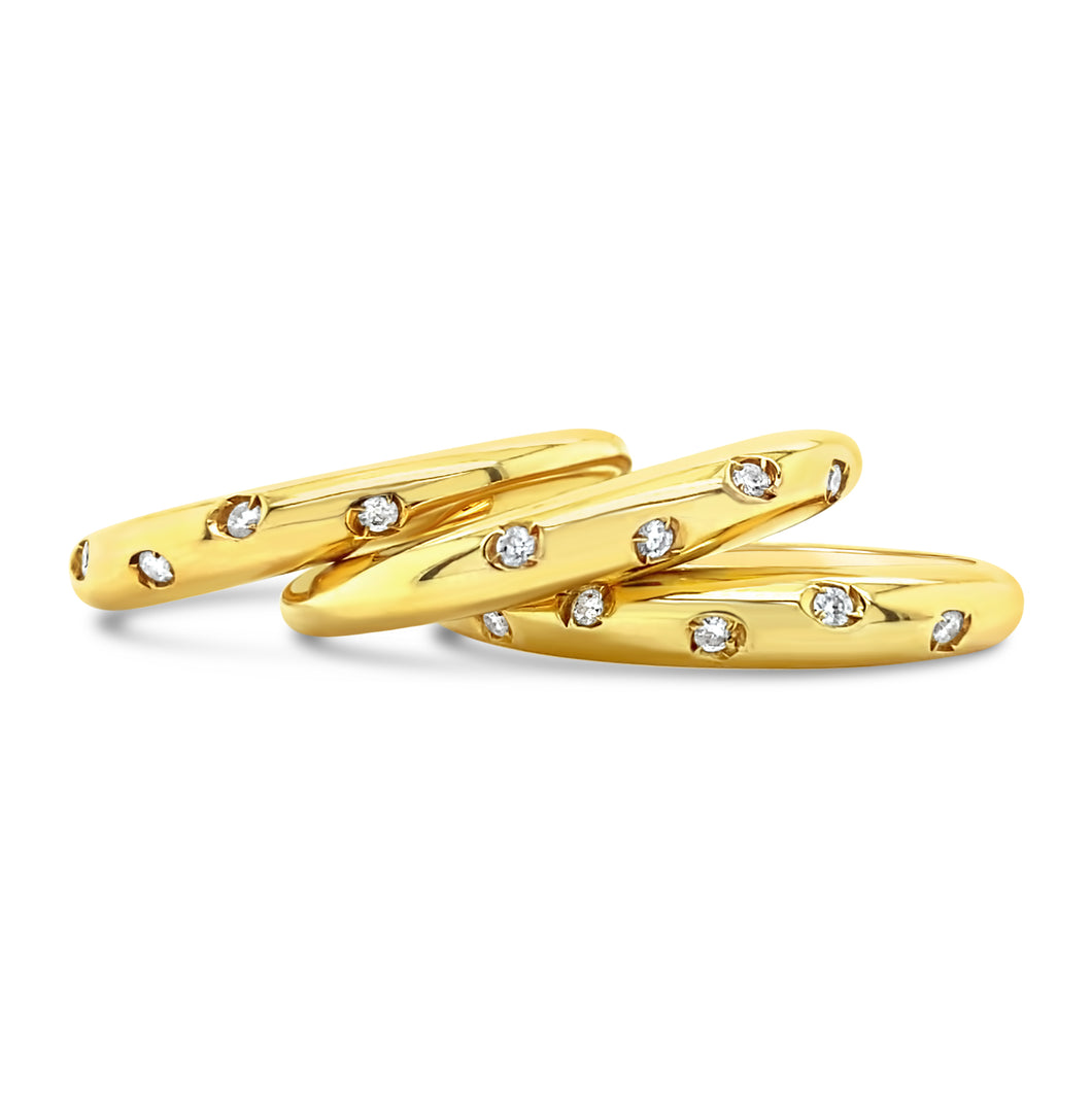 Italian Stacking Rings