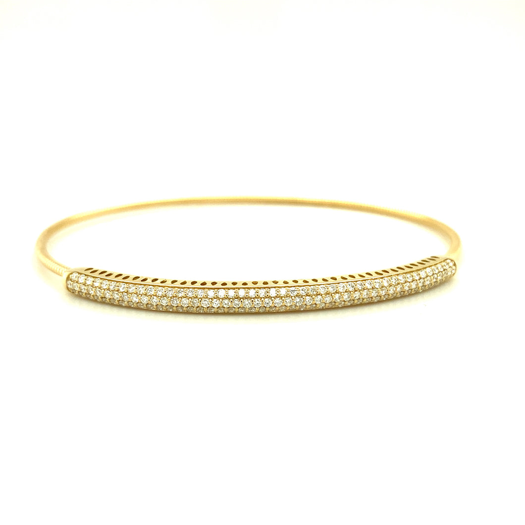 New Stretch Diamond Bangle