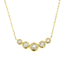 Load image into Gallery viewer, Bezel Set Diamond Layering Necklace
