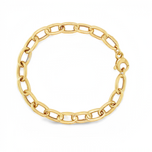 Load image into Gallery viewer, 14kg Small Oval Link Bracelet
