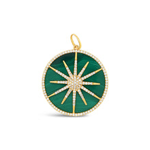 Load image into Gallery viewer, 14kg XL Malachite and Diamond Starburst
